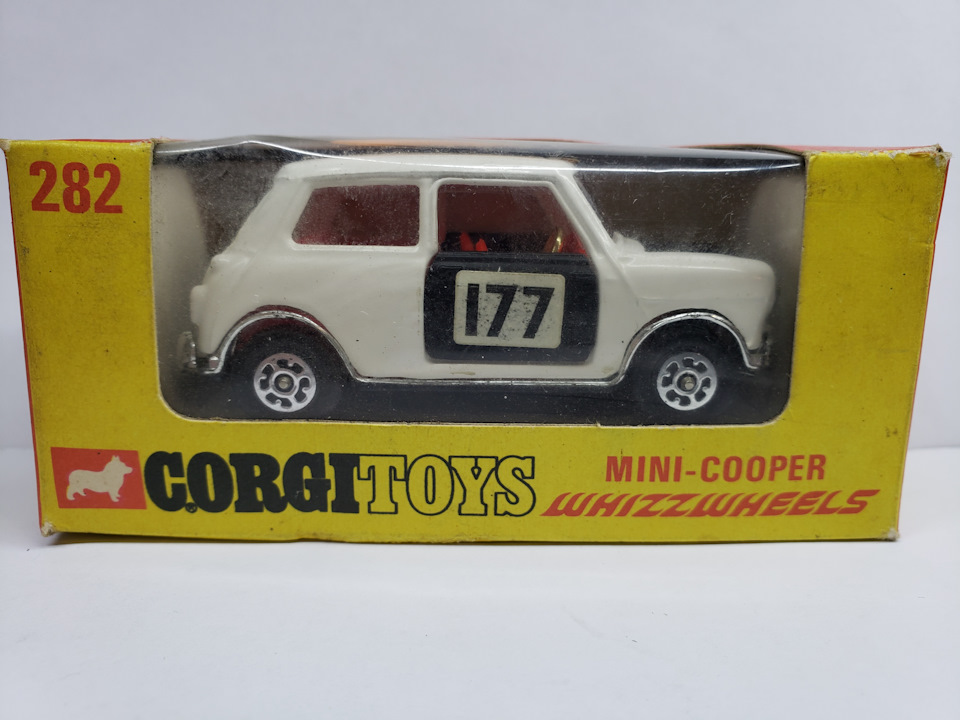 mini cooper corgi toys