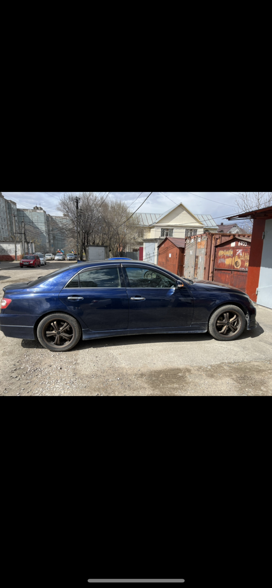 До полировки — Toyota Mark X (GRX120)