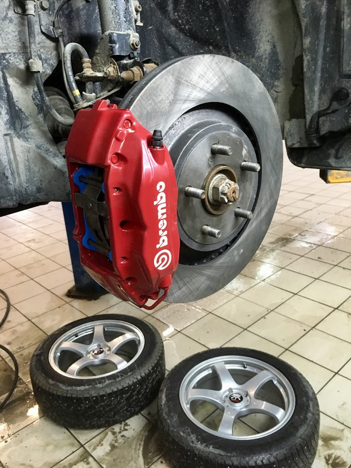 BREMBO суппорта трехсоставные