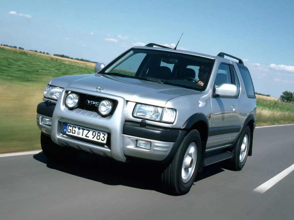 Photo from the logbook Opel Frontera B