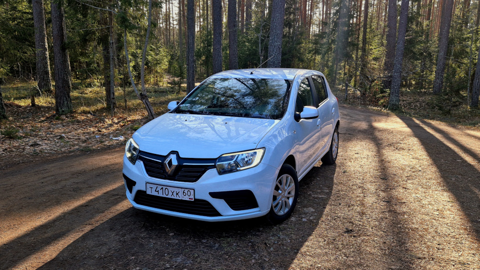 Renault Sandero White Horse