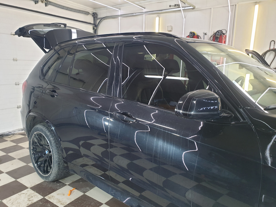 Тонировка люмар, или нужен ли бункер… — BMW X5 (F15), 3 л, 2018 года ...