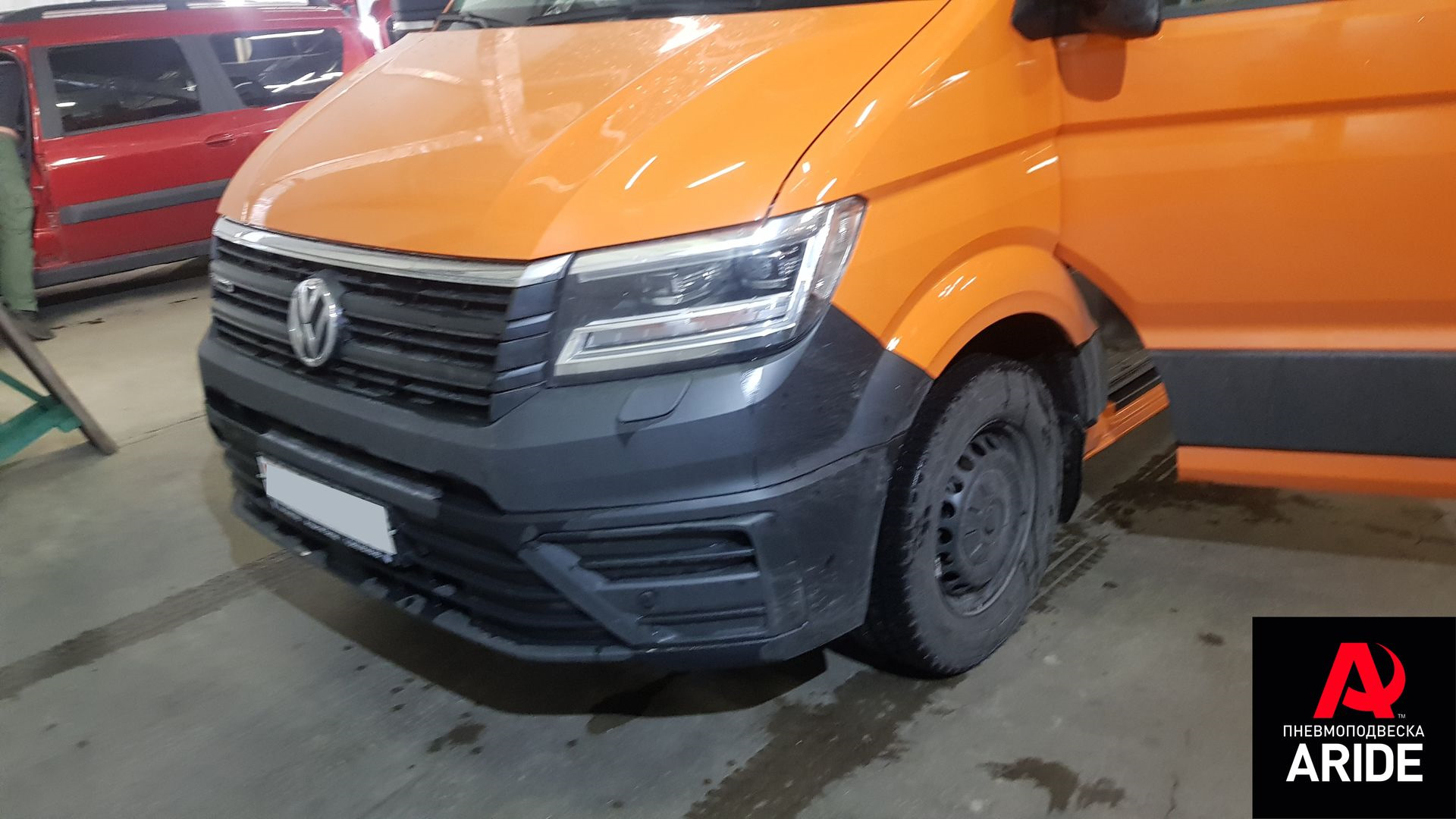 Установка пневоподвески на Volkswagen Crafter 2020 года — Aride на DRIVE2