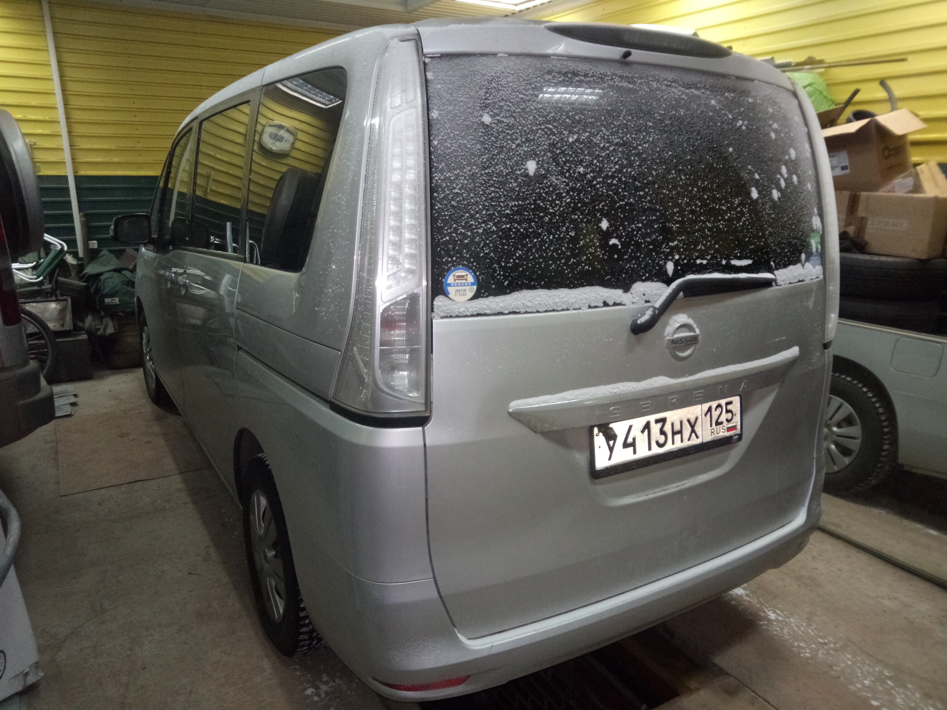 Папа там дубак… — Nissan Serena Mk IV (C26), 2 л, 2015 года | наблюдение |  DRIVE2