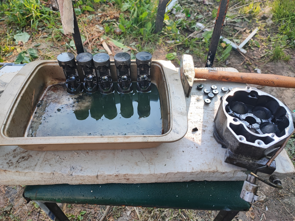 Разборка компрессора кондиционера Лексус gx 470 — Lexus GX (UZJ120), 4 ...