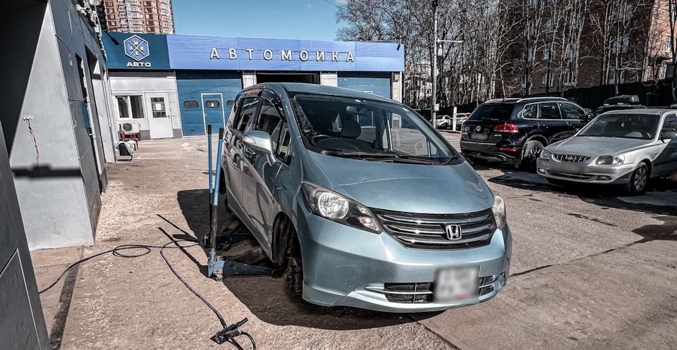 #36 Переобувка — Honda Freed (1G), 1,5 л, 2009 года | шины | DRIVE2