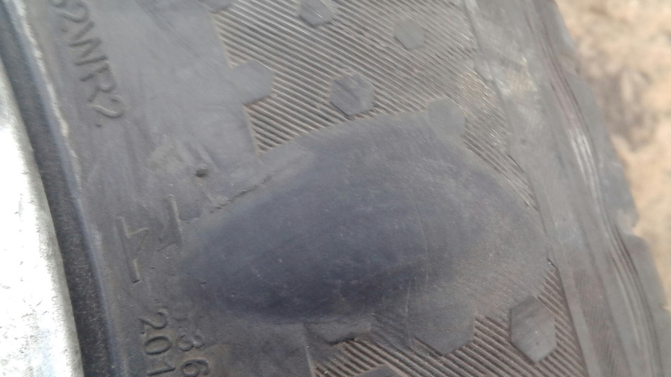 Ремонт бокового пореза шины — Opel Astra G, 1,2 л, 2001 года | шины ...