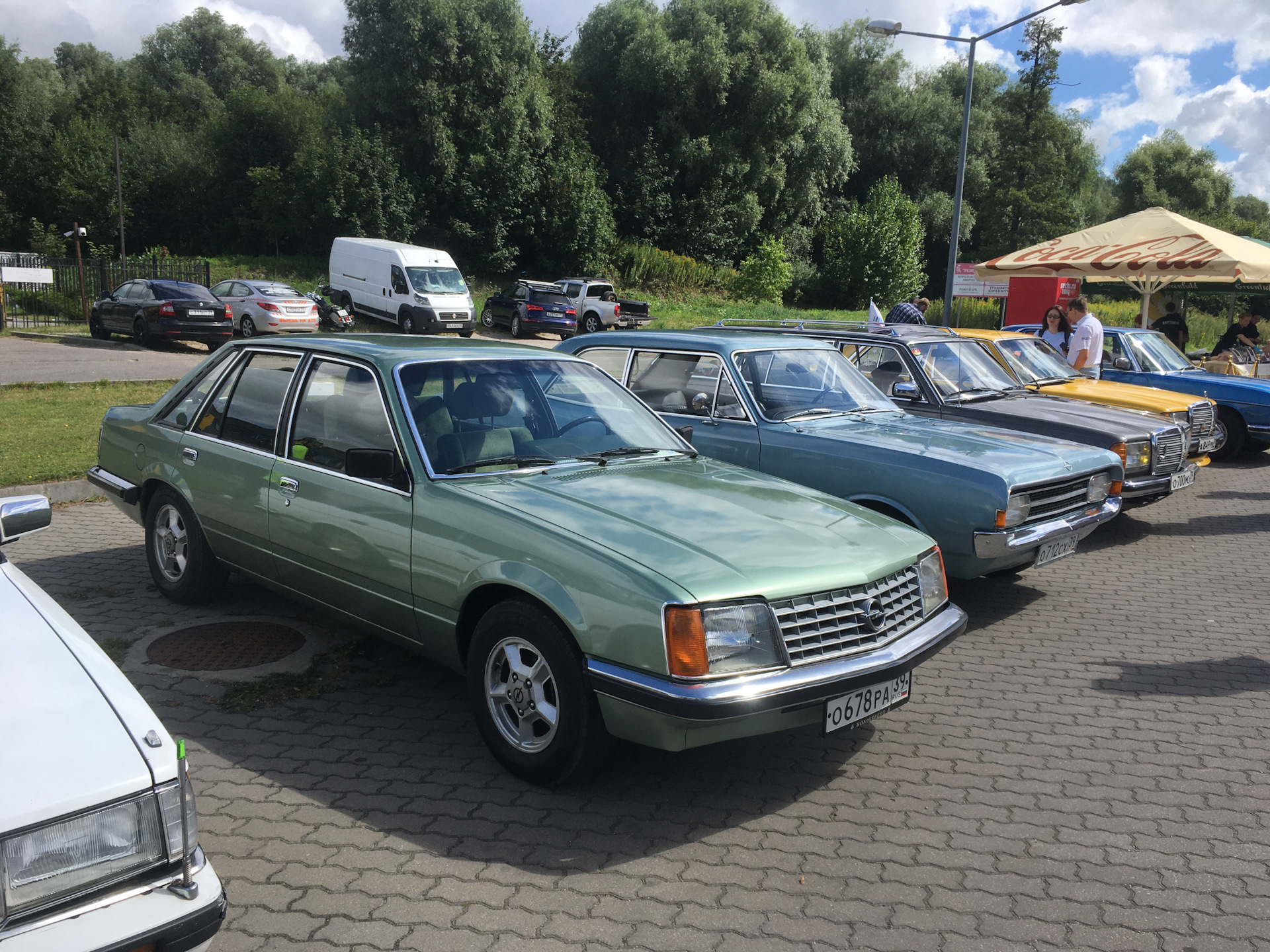 79. Замена стартера, термостата (80), сенатор на фестивале ретро  автомобилей — Opel Senator A, 3 л, 1979 года | своими руками | DRIVE2