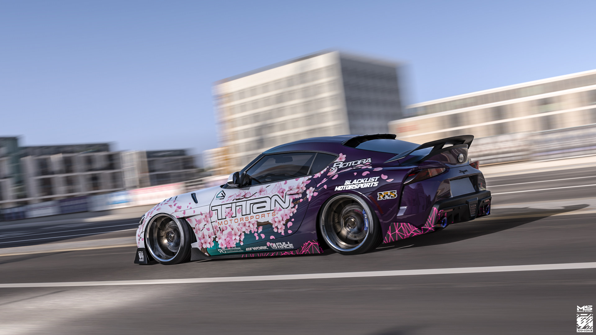 Toyota Supra Itasha