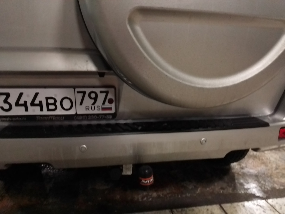 Накладка на задний бампер. — УАЗ Patriot, 2,7 л, 2020 года | тюнинг ...