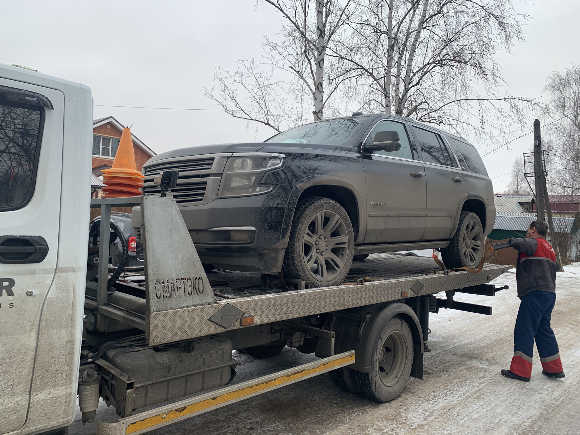 Счастье было не долгим… — Chevrolet Tahoe (GMT K2UXX), 6,2 л, 2016 года |  продажа машины | DRIVE2