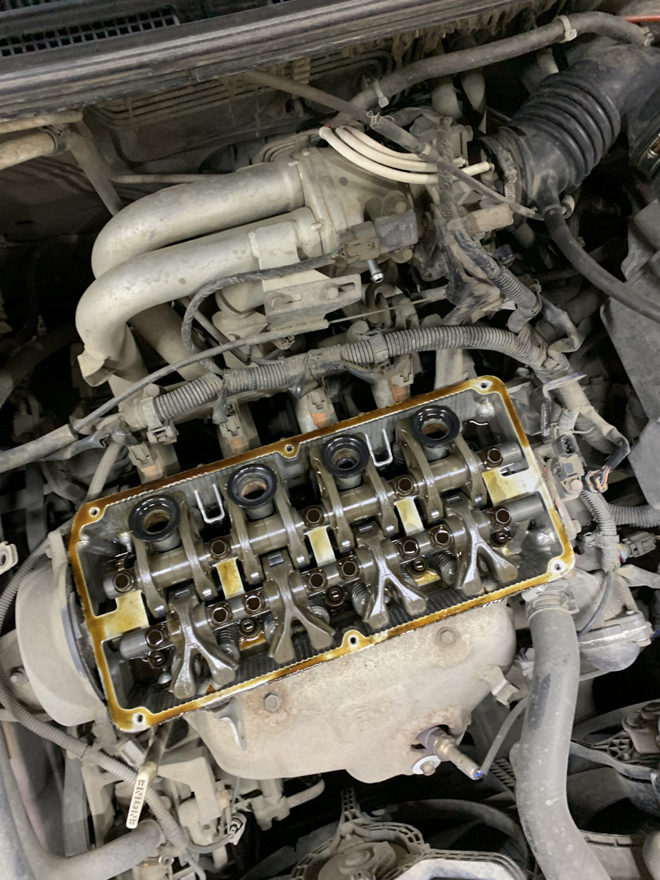 Чистка гидрокомпенсаторов — Mitsubishi Lancer IX, 1,6 л, 2005 года ...