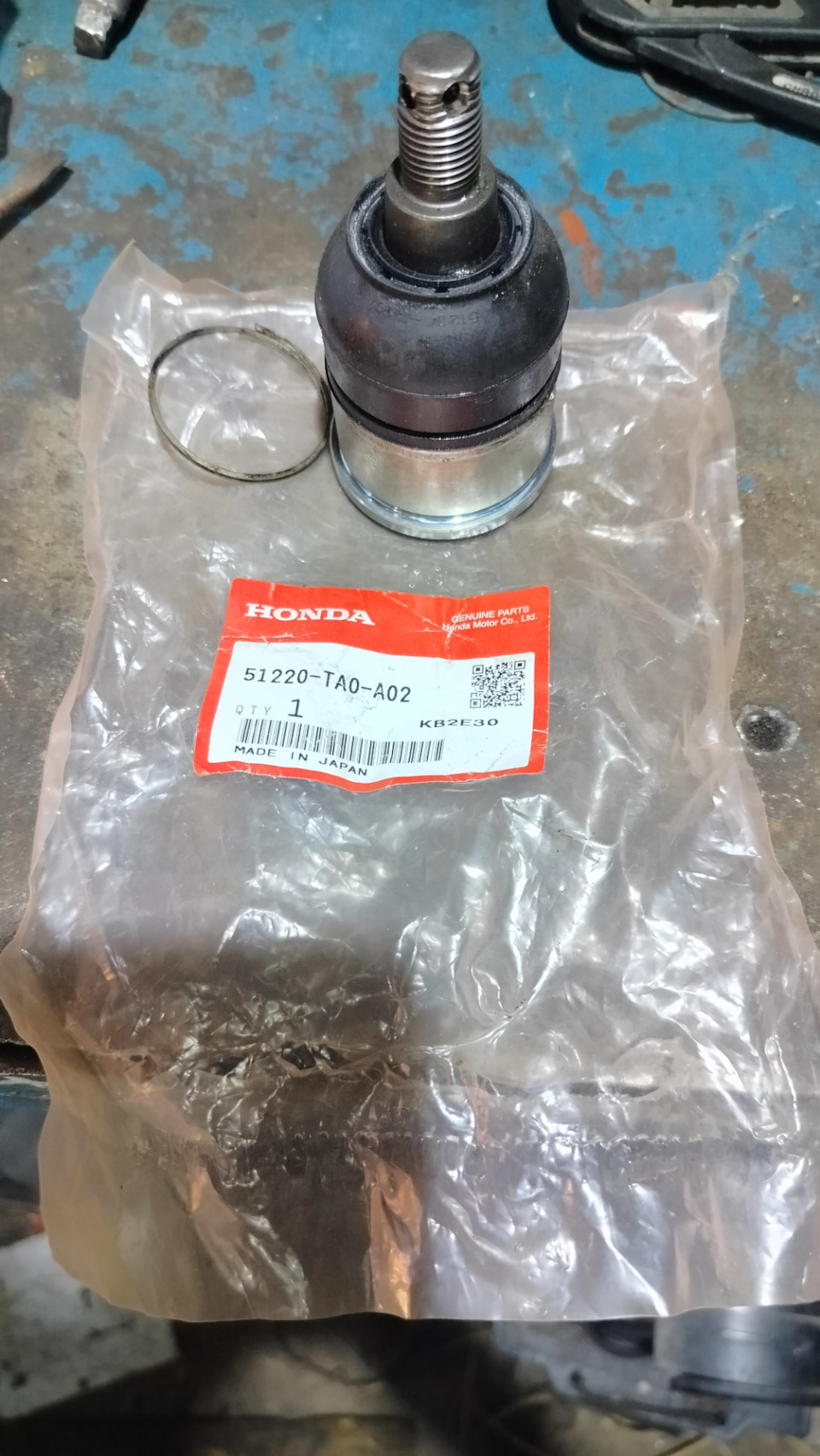 2. — Honda Accord (8G). Запчасти на фото: 51220TA0A02