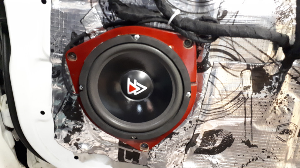 Динамики Best balance f6.5c и f 69, шумоизоляция дверей и задней полки ...