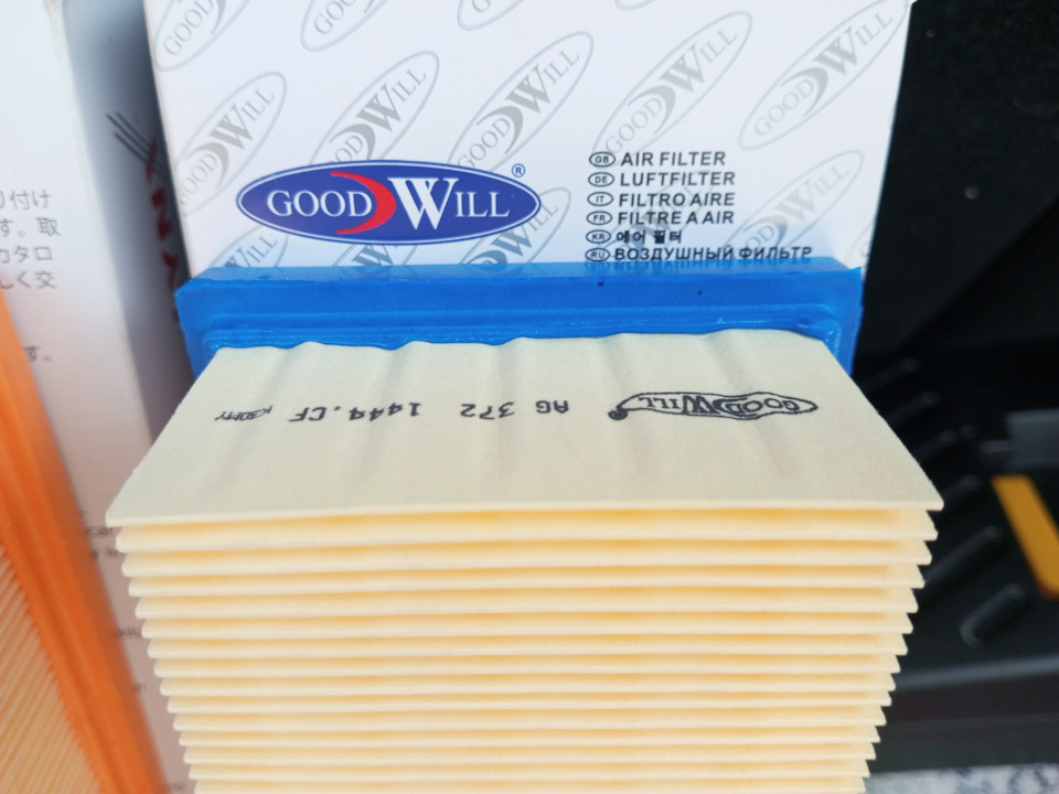 У GoodWill все сделано добротно, ставлю его на уровне фильтра Just Drive. — Peugeot 207