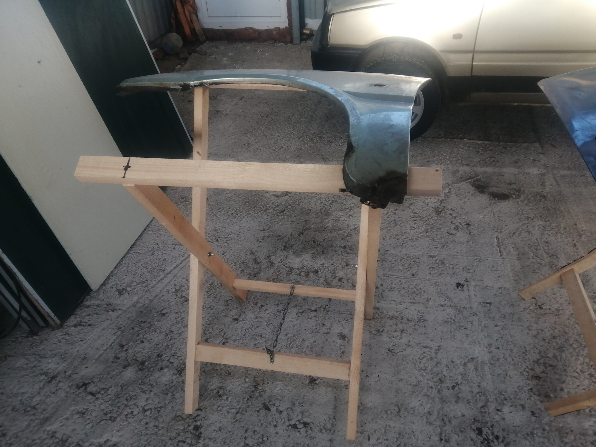 Ложементы для работы с элементами — СеАЗ 11116 Ока, 1 л, 2007 года ...