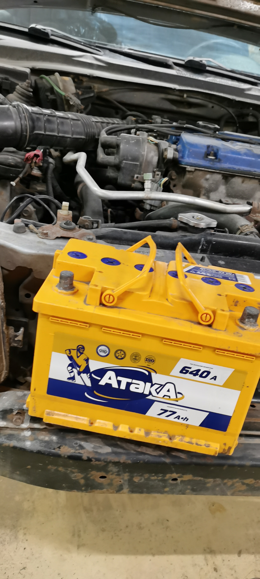 Аккумулятор нет заряда — Honda Prelude (BB5, BB6, BB7, BB8, BB9), 2 л ...