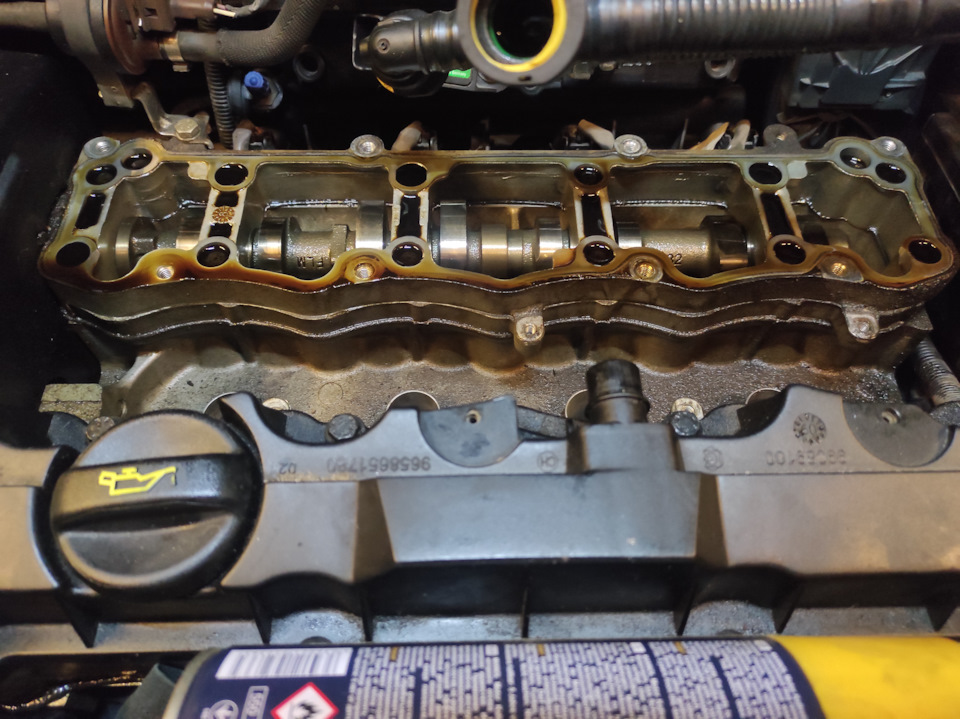 Прокладки клапанных крышек — Citroen Berlingo (2G), 1,6 л, 2010 года ...