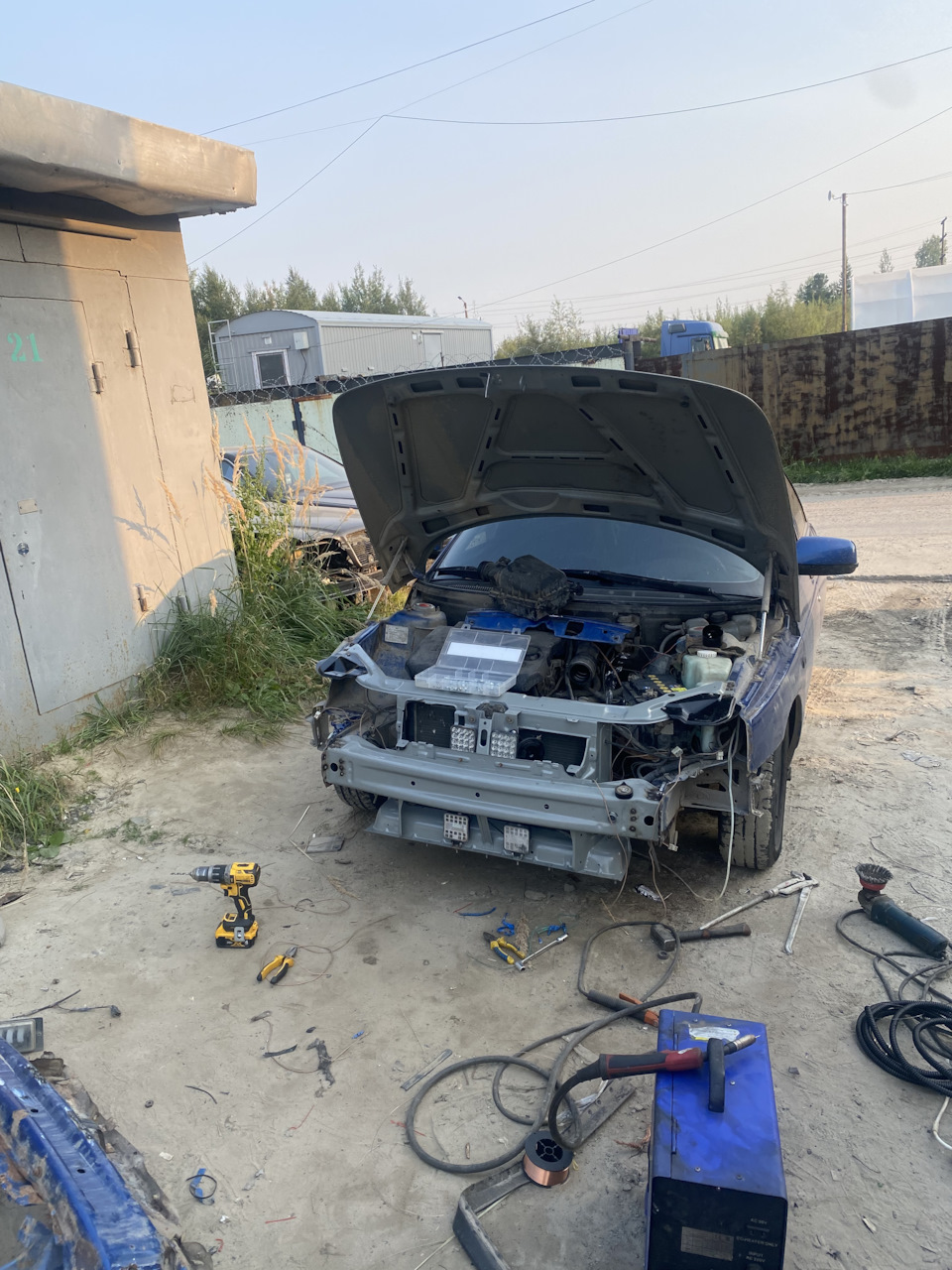 Переварка авто — Lada 2110, 1,6 л, 2007 года | кузовной ремонт | DRIVE2