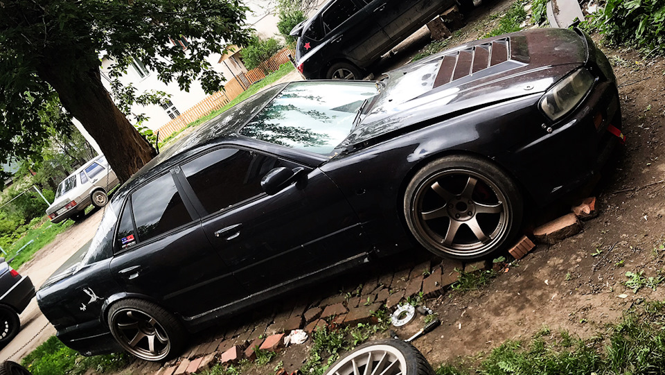 Колеса — это 80% вида — Nissan Skyline (R34), 4,5 л, 1998 года ...