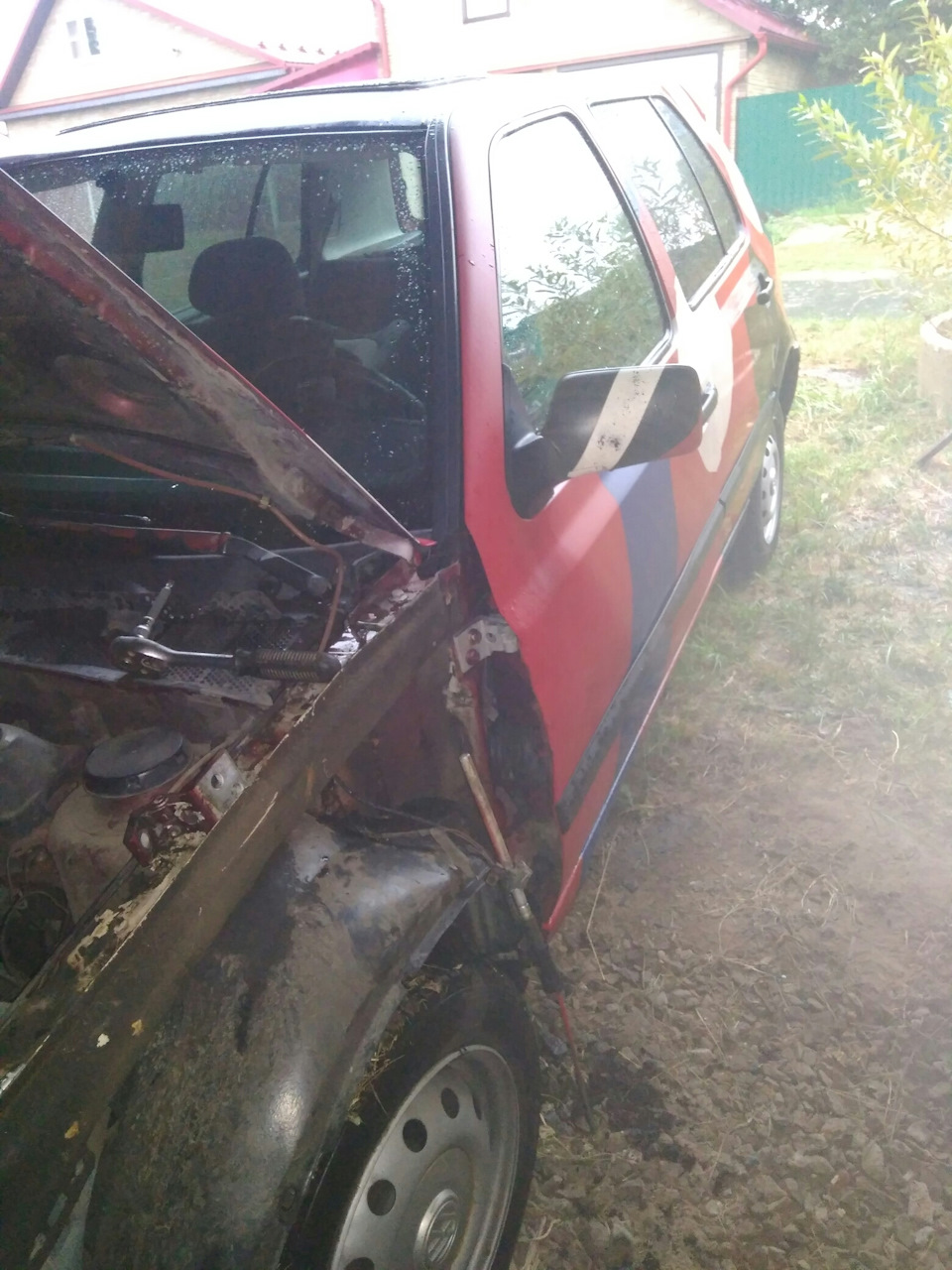 Злой провис дверей часть 2 — Volkswagen Golf Mk3, 1,8 л, 1992 года ...