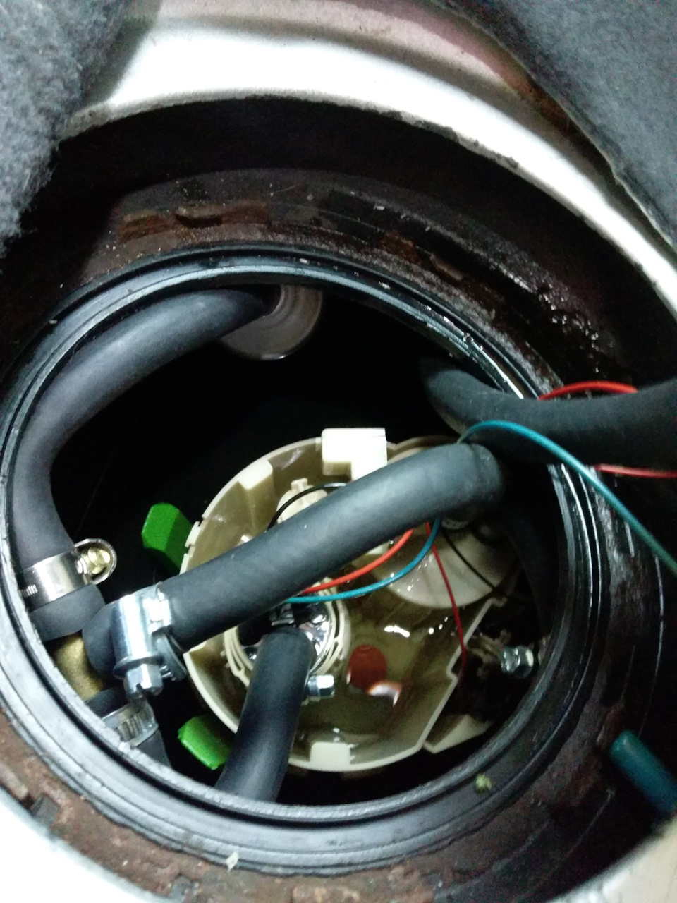 Опель Астра H перевод бензонасоса на сменный фильтр в бак. — DRIVE2