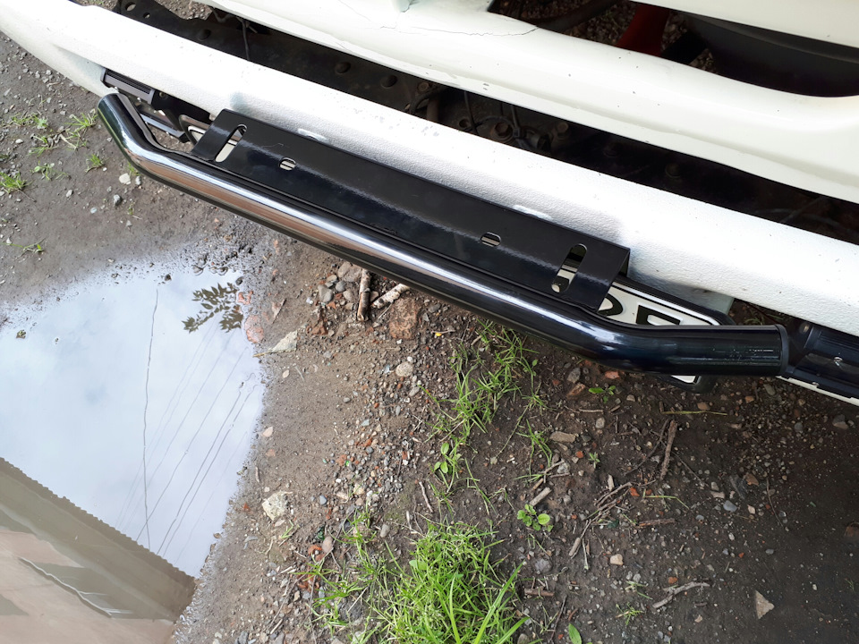 Небольшое дополнение к бамперу — Toyota ToyoAce (6G), 2,8 л, 1996 года ...