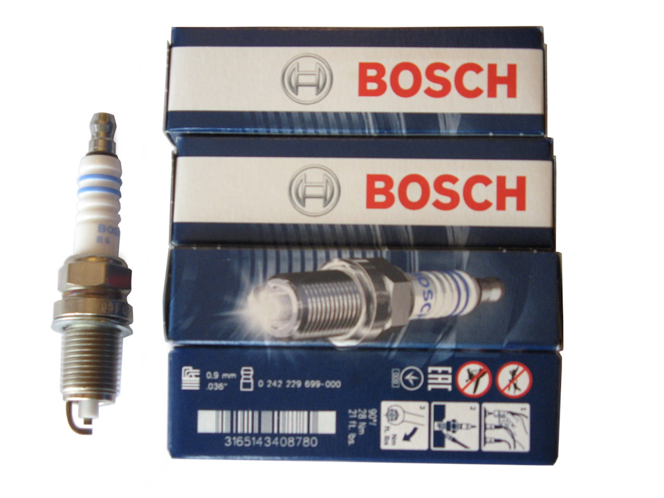 0242229699 Свеча зажигания BOSCH | Запчасти на DRIVE2