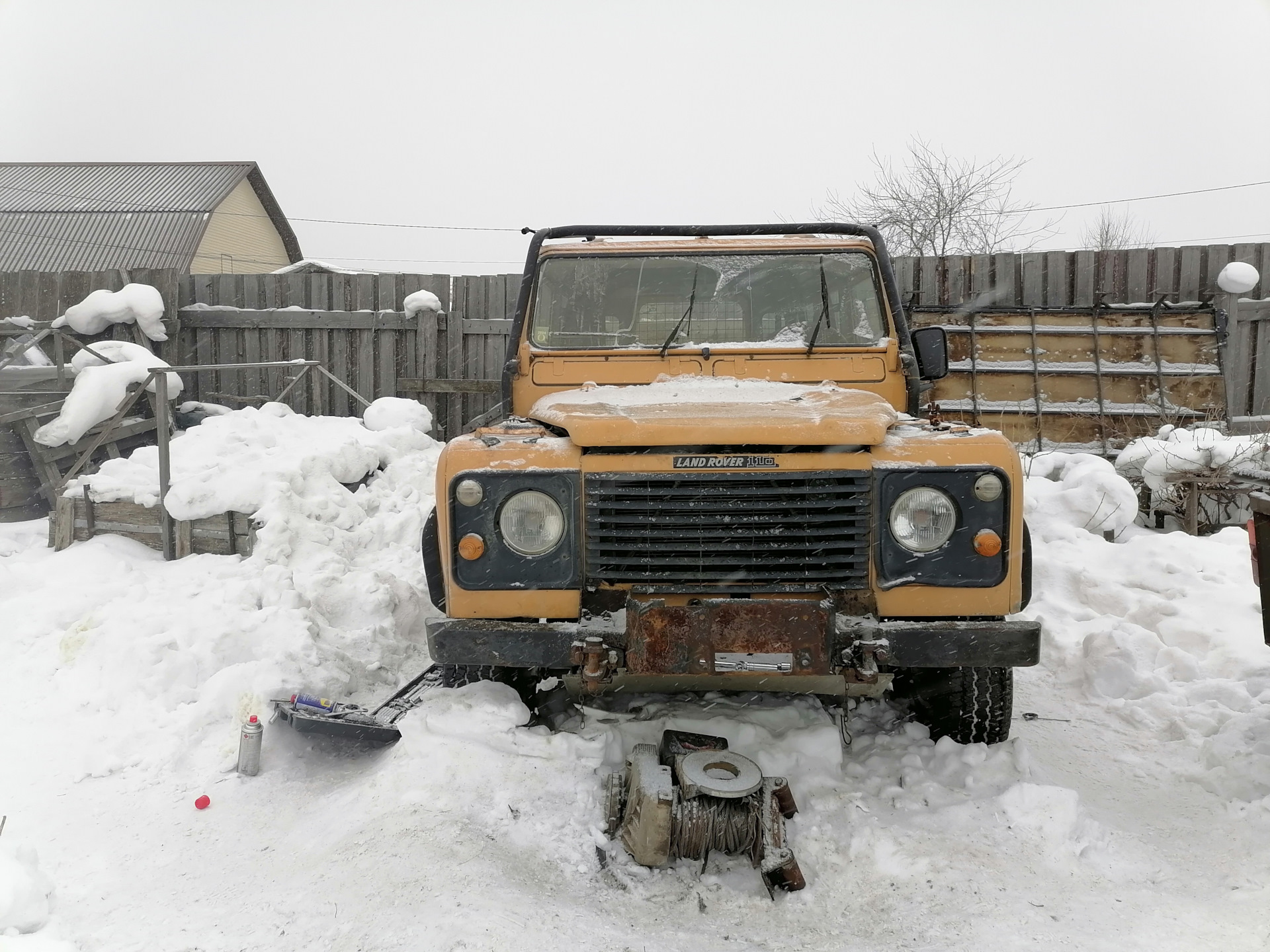 Постановка на учёт — Land Rover Defender, 2,5 л, 1990 года | другое | DRIVE2