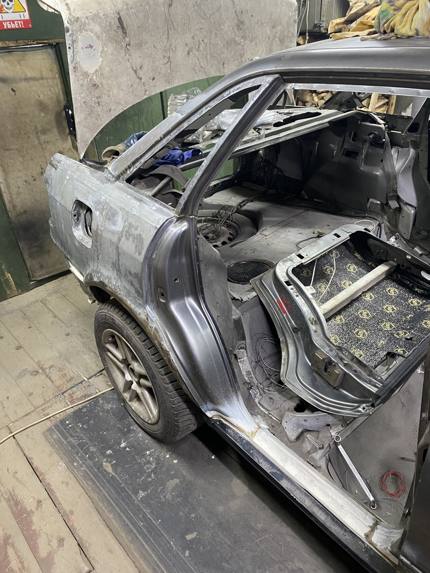 Ох уж эта кузовня — Audi 80 (B4), 2 л, 1991 года | кузовной ремонт | DRIVE2