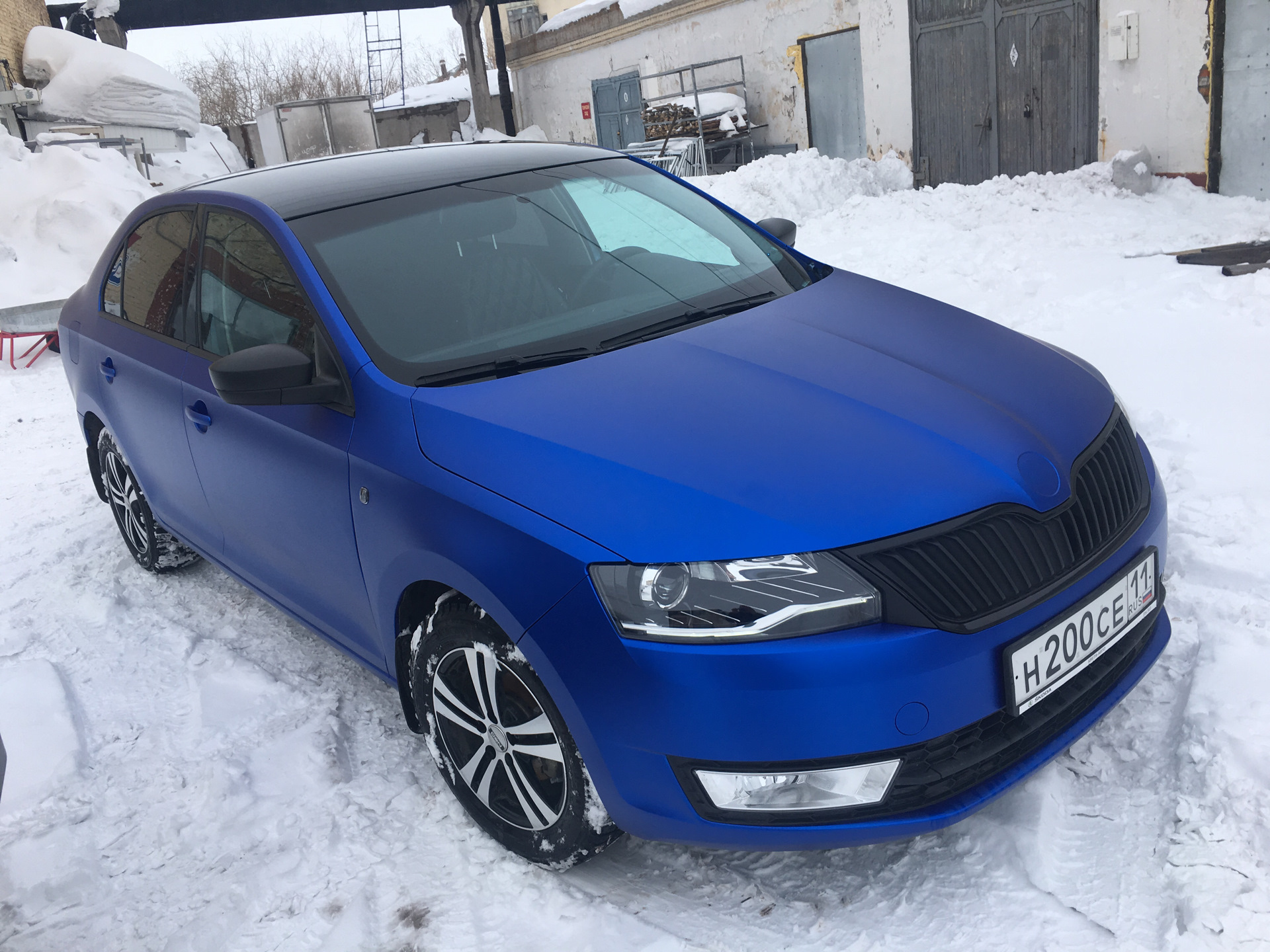 Skoda Rapid Стайлинг