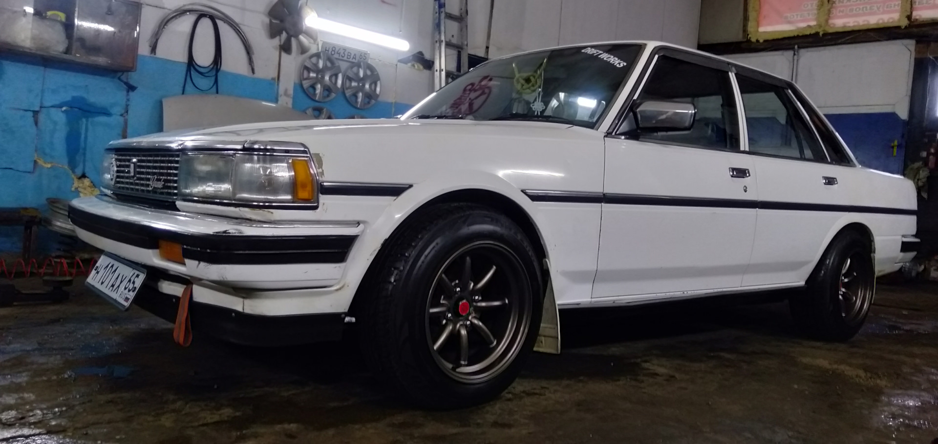 Меняем подвесной подшипник — Toyota Mark II (70), 1,8 л, 1984 года ...