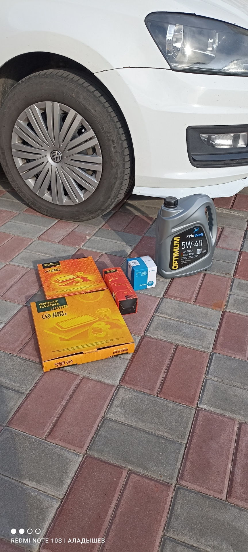 Фото в бортжурнале Volkswagen Polo Sedan