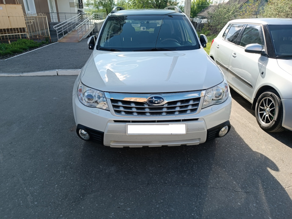 Замена стекол фар и установка противотуманок от аутбека — Subaru ...