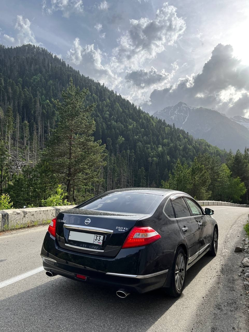 Путешествие на Кавказ🏔 (Домбай, Кисловодск, Ставрополь) — Nissan Teana  (J32), 2,5 л, 2010 года | путешествие | DRIVE2