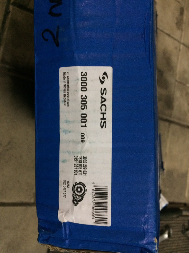 3000305001 Сцепление, комплект для BMW SACHS | Запчасти на DRIVE2