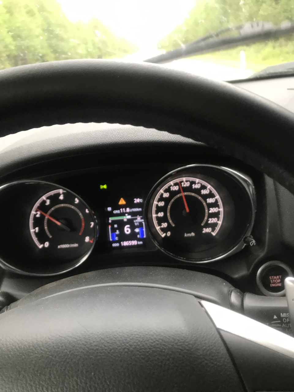 Расход топлива — Mitsubishi ASX, 2 л, 2013 года | визит на сервис | DRIVE2