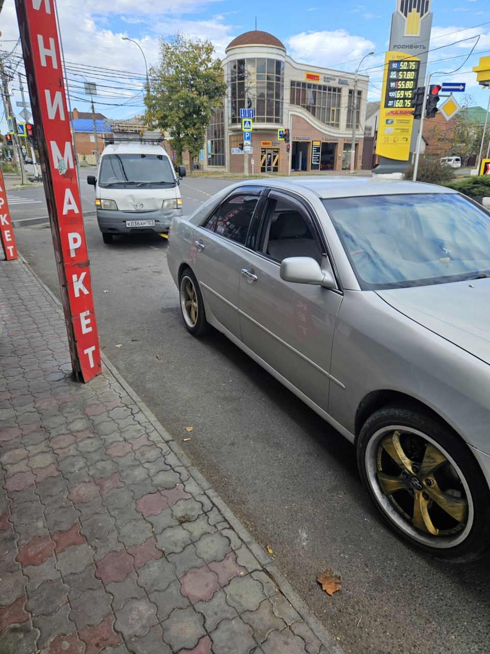 Когда коту делать нечего — (он яйца лижет) диски в порядок приводит —  Toyota Mark II (110), 2,5 л, 2001 года | колёсные диски | DRIVE2