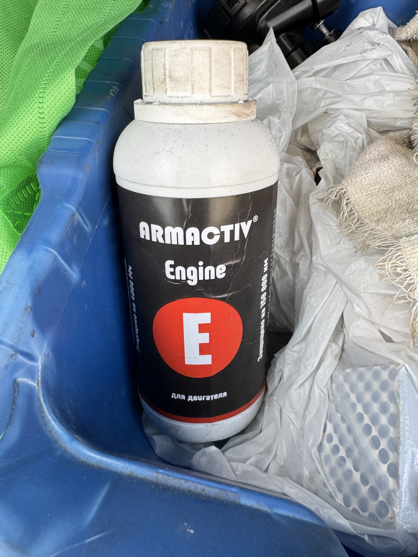 №7-24 Armactiv — присадка в моторное масло — BMW X3 (E83), 3 л, 2007 ...