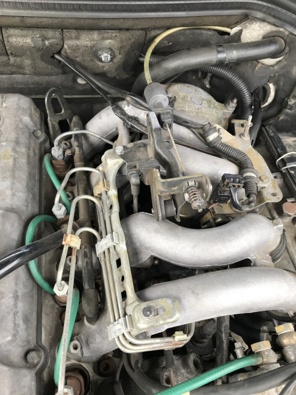 Переделка механизма педали газа — Mercedes-Benz E-class (W124), 2 л ...