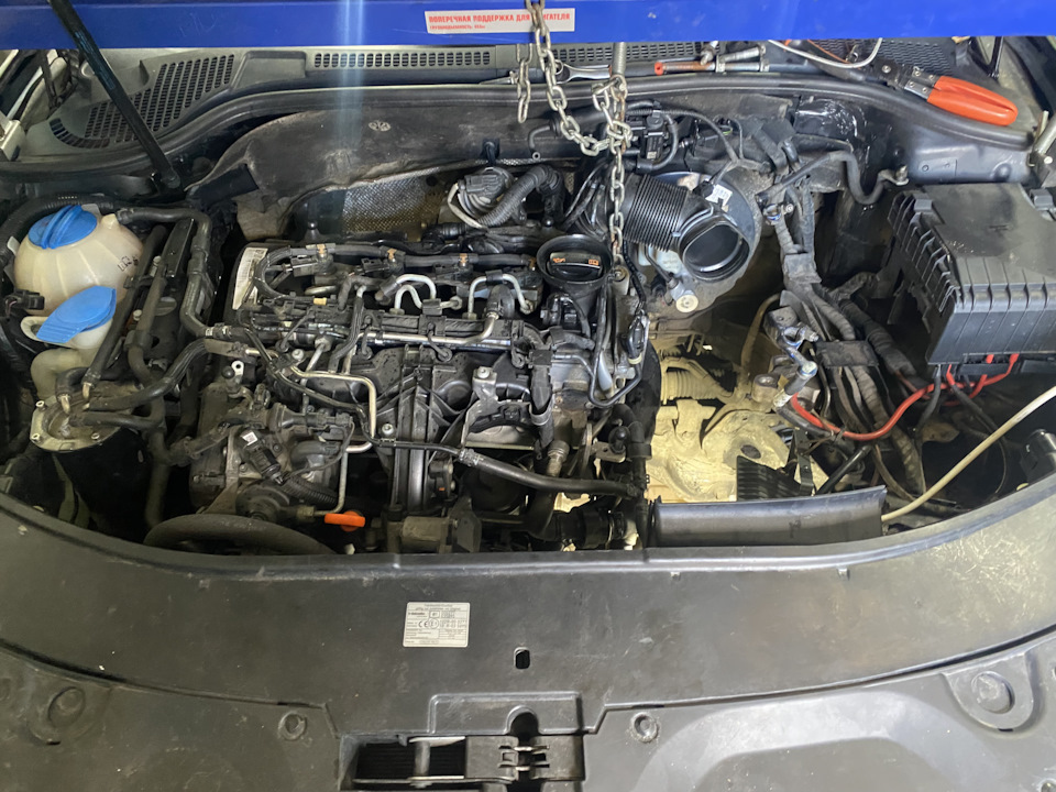 Замена двух массового маховика — Skoda Superb Combi (Mk2), 2 л, 2012 ...