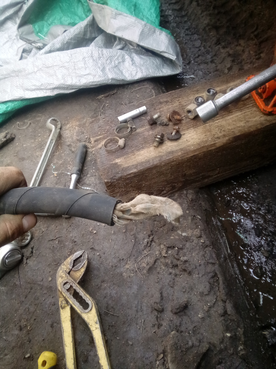 Тряпочка в шланге — Lada 2120 Надежда