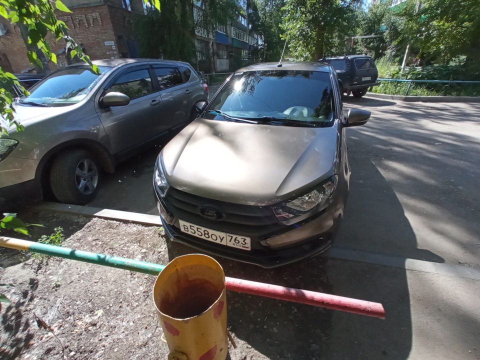 +Антихром типа🥷+ — Lada Гранта Лифтбек (2G), 1,6 л, 2019 года ...