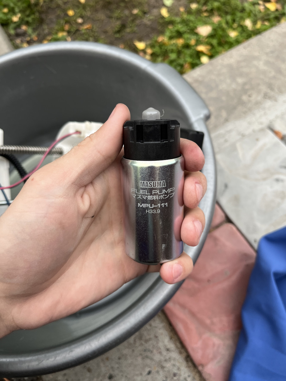 MPU111 Насос топливный Masuma 100L/h, 2kg/cm2 сетка MPU-053 MASUMA ...