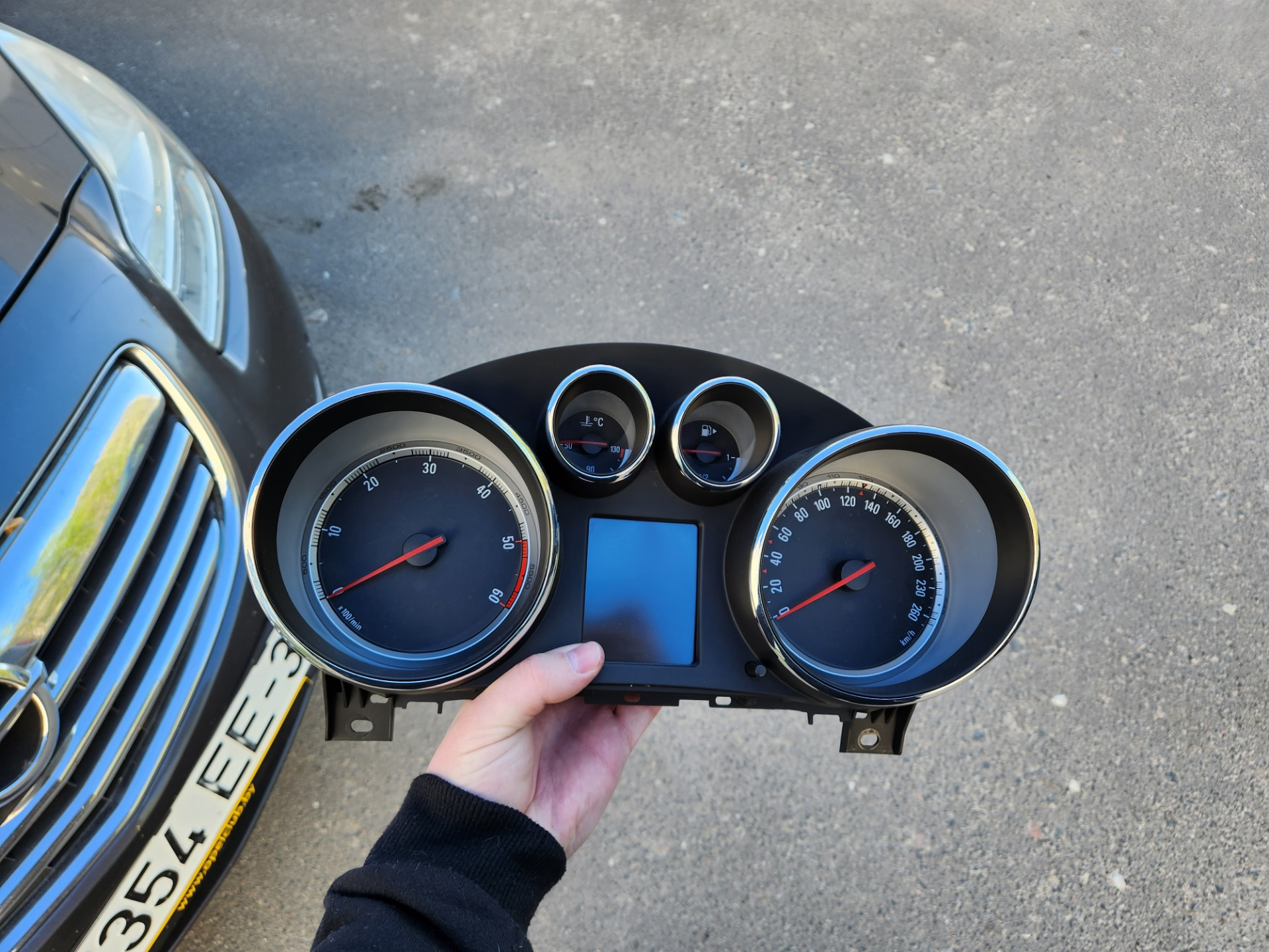 Замена светодиодов в панели приборов — Opel Insignia (1G), 2 л, 2010 ...