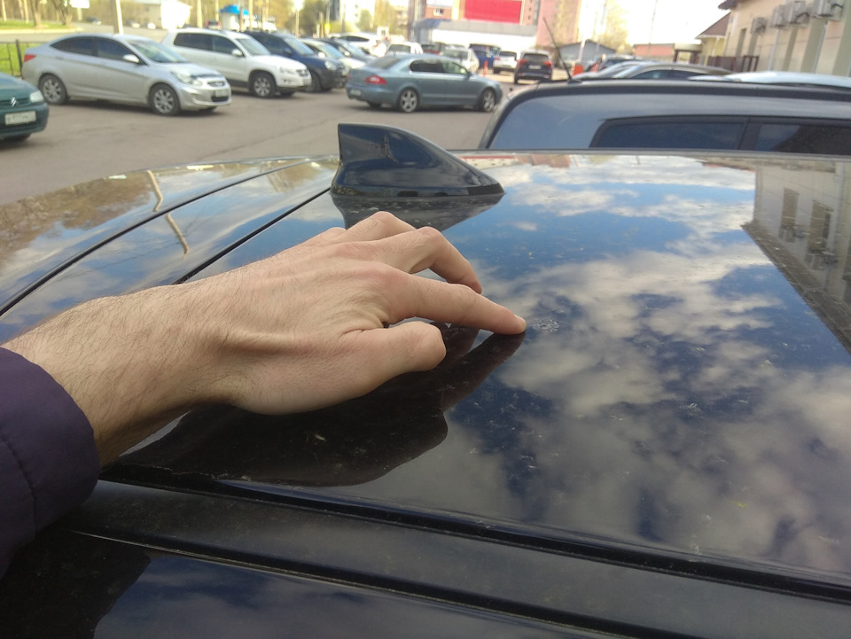 Как удалить скол на крыше? — DRIVE2