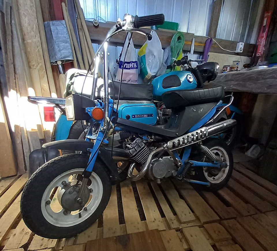 Мокик СССР- Рига Стелла. Как смотрится. ч5. — DRIVE2