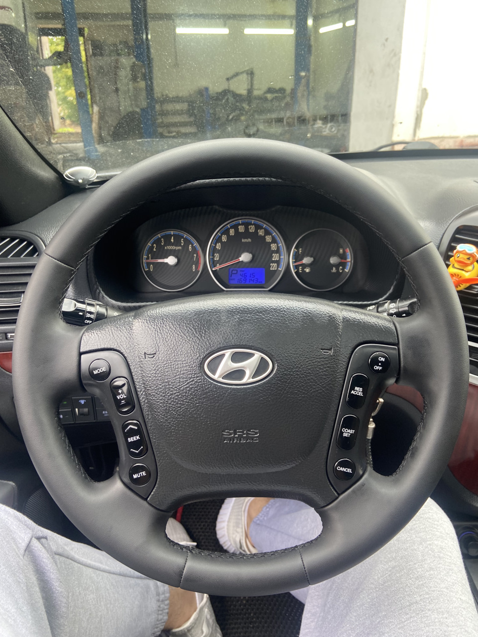 Новый руль — Hyundai Santa Fe (2G)