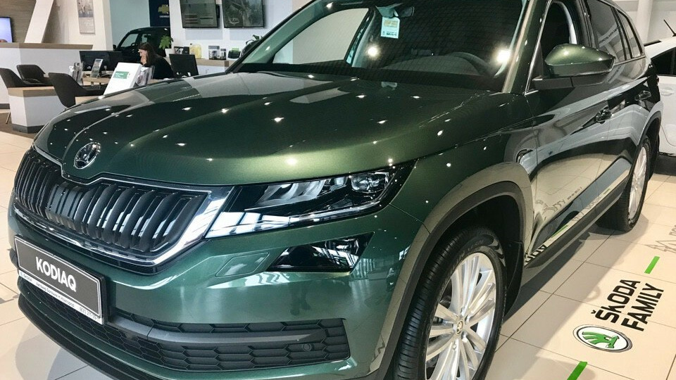 Skoda Kodiaq Р·РµР»РµРЅС‹Р№