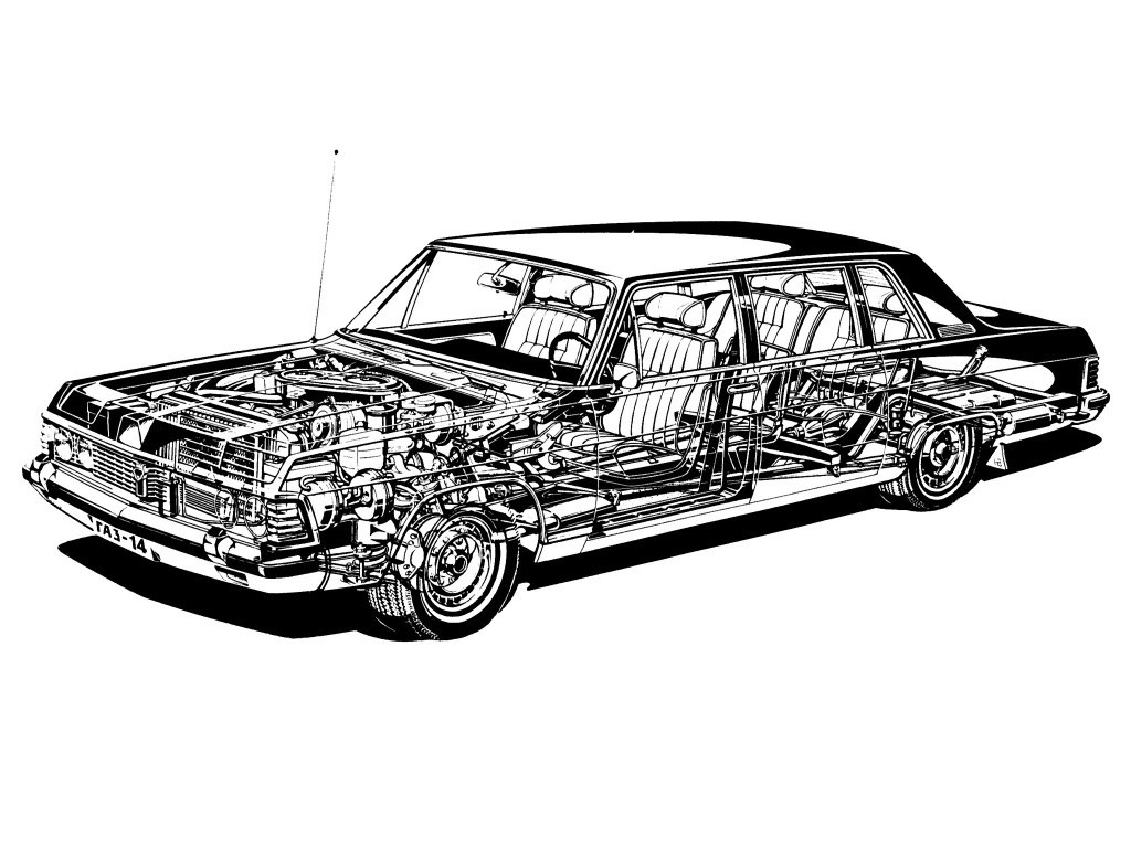 Чертеж газ 13